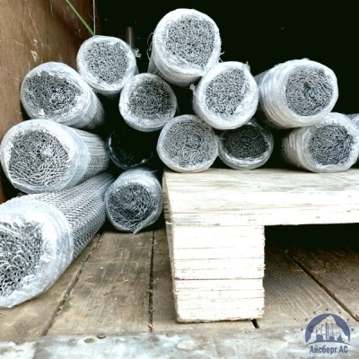 Сетка Рабица оцинкованная 15х15х2 мм в рулоне 1,5х10 м купить в Улан-Удэ