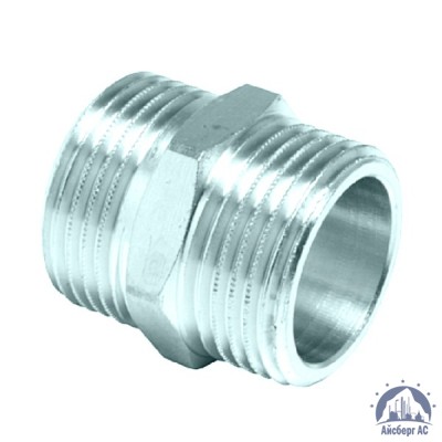 Ниппель нержавеющий Ду 15 1/2'' AISI 304 купить в Улан-Удэ